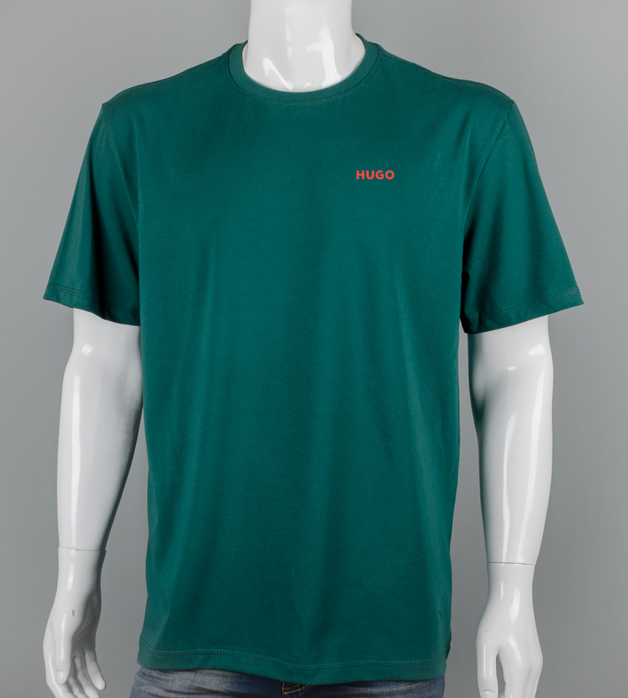 Футболка батал Hugo 2619б (Уп.4шт 3XL,4XL), Смарагдовий 1