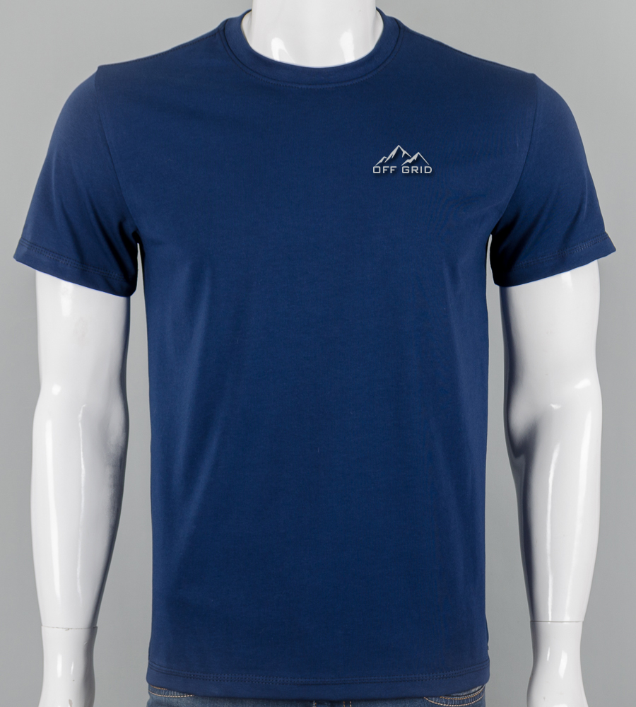 Футболка чоловіча Off grid 2621м (Уп.4шт M-XXL), Темно-синій 1