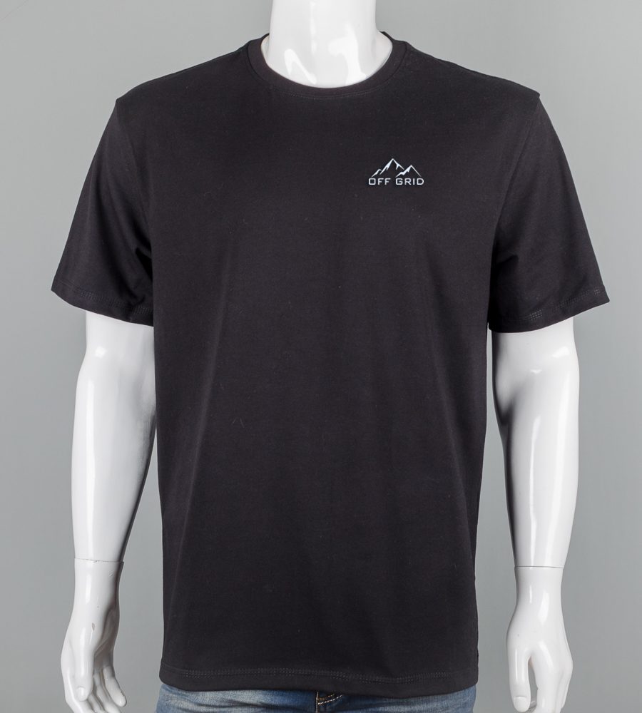 Футболка батал Off grid 2621б (Уп.4шт 3XL,4XL), Чорний 1