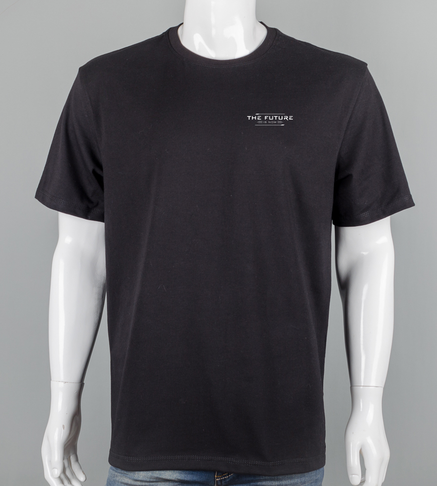 Футболка супер-батал Future is now 2622сб (Уп.2шт 5XL,6XL), Чорний 1