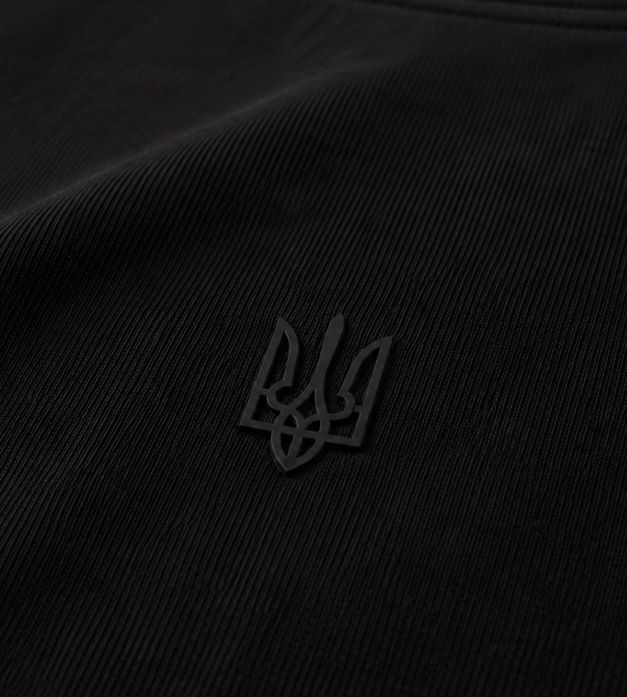 Футболка чоловіча Тризуб 2401м (Уп.4шт M-XXL), Чорний 2