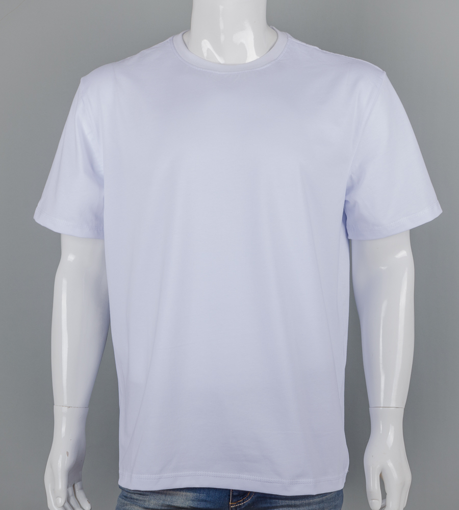 Футболка супер-батал Однотонна 2300вб (Уп.2шт 7XL,8XL), Білий 3