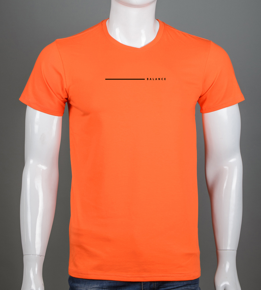 Футболка чоловіча Balance 2623м (Уп.4шт M-XXL), Помаранч 1