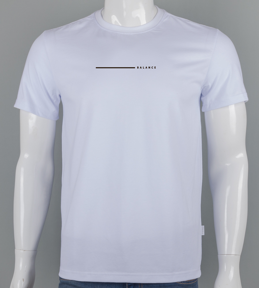 Футболка чоловіча Balance 2623м (Уп.4шт M-XXL), Білий 1