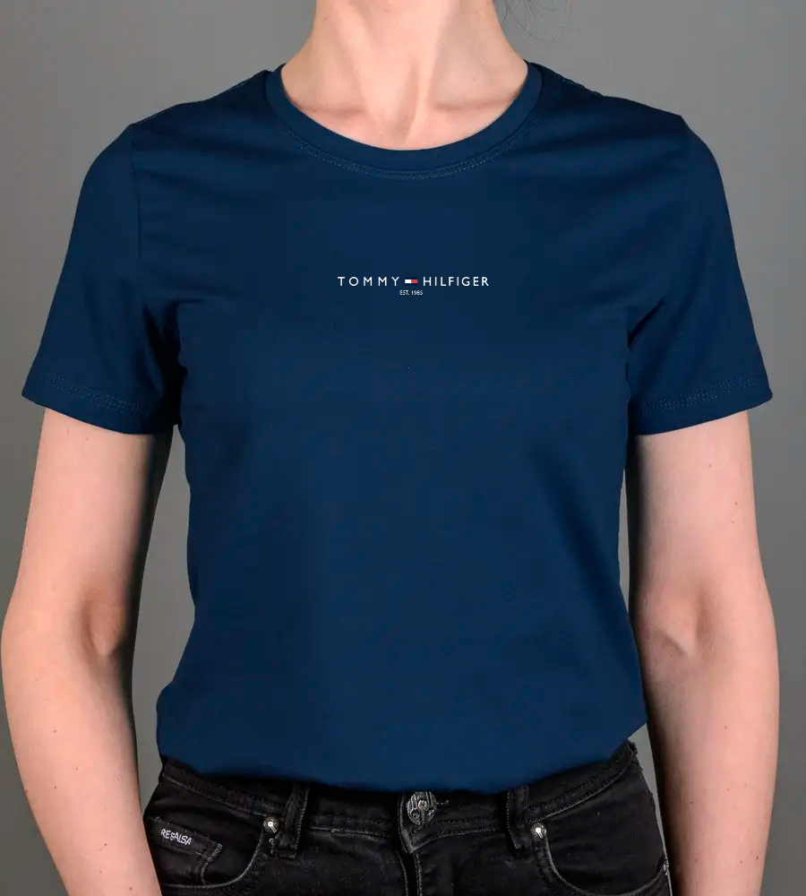 Футболка жіноча T H 2522ж (Уп.4шт M-XXL), Темно-синій 1