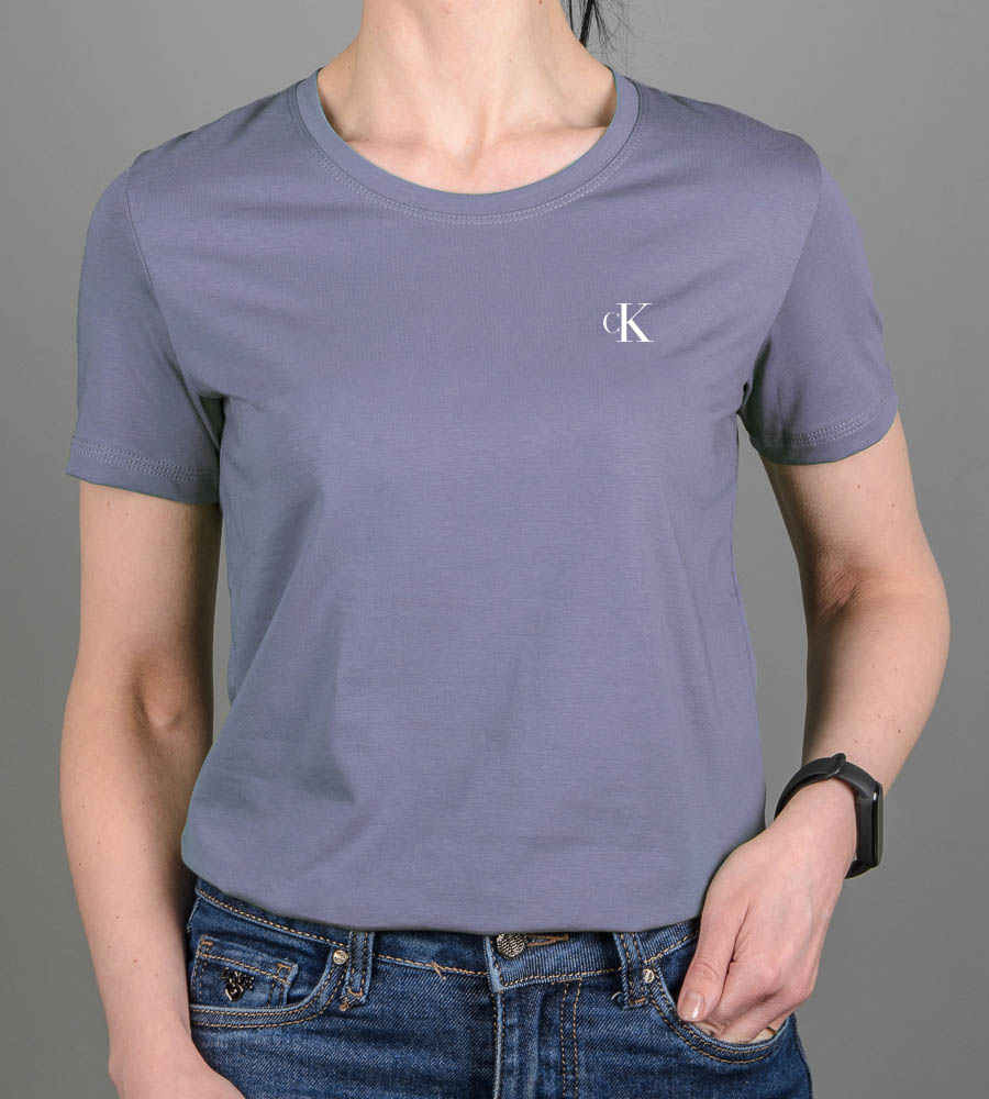 Футболка жіноча 2418ж (Уп.4шт M-XXL), Сірий 1