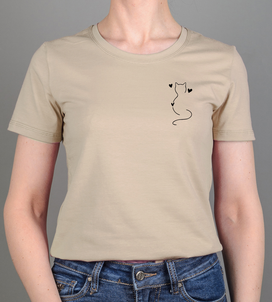 Футболка жіноча Cat 2580ж (Уп.4шт M-XXL), Таш 1
