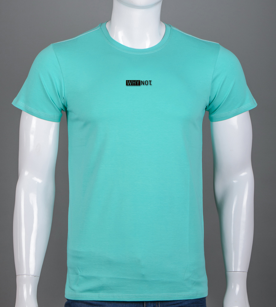 Футболка чоловіча Why Not 2614м (Уп.4шт M-XXL), Фіолет, М'ята 1