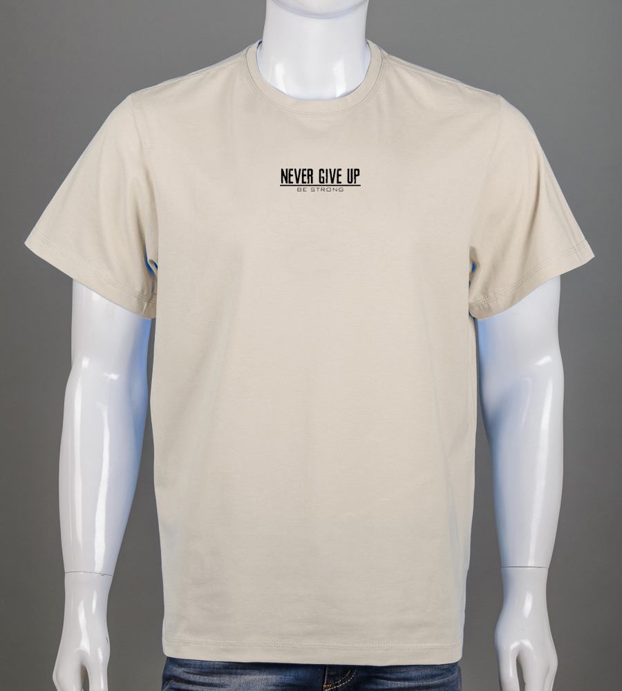 Футболка батал Never Give Up 2422б (Уп.4шт 3XL,4XL), Таш 1