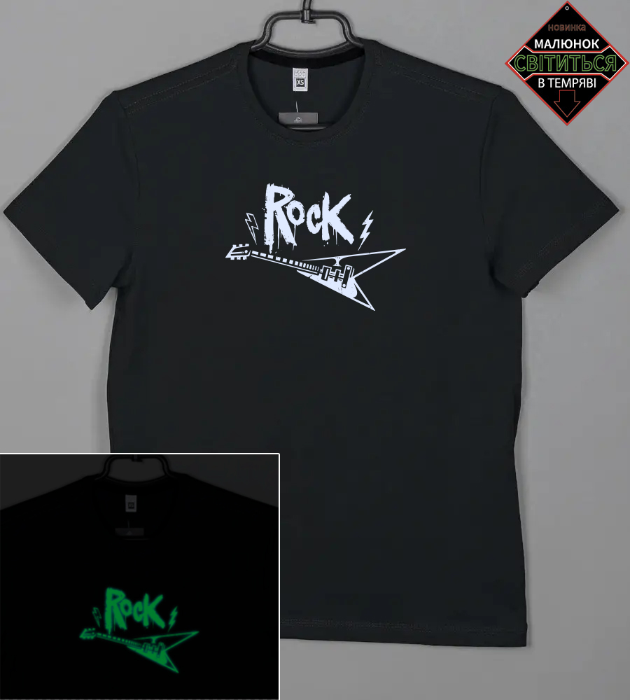 Футболка юніор Rock 2524п (Уп.4шт XS, S), Чорний 1