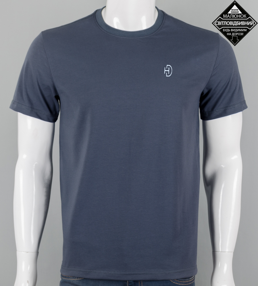 Футболка чоловіча HD reflective 2602м (Уп.4шт M-XXL), Графіт 1