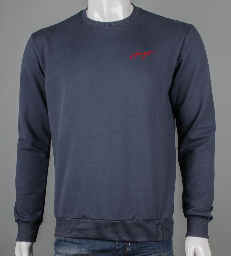 Світшот двонитка 7619с (Уп.4шт M-XXL), Графіт 1