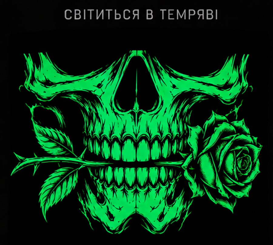 Баф трикотажний Світлячок Романтик, Чорний 3