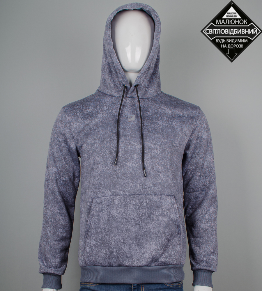 Худі тринитка Fero Reflective 9425к (Уп.4шт M-XXL)