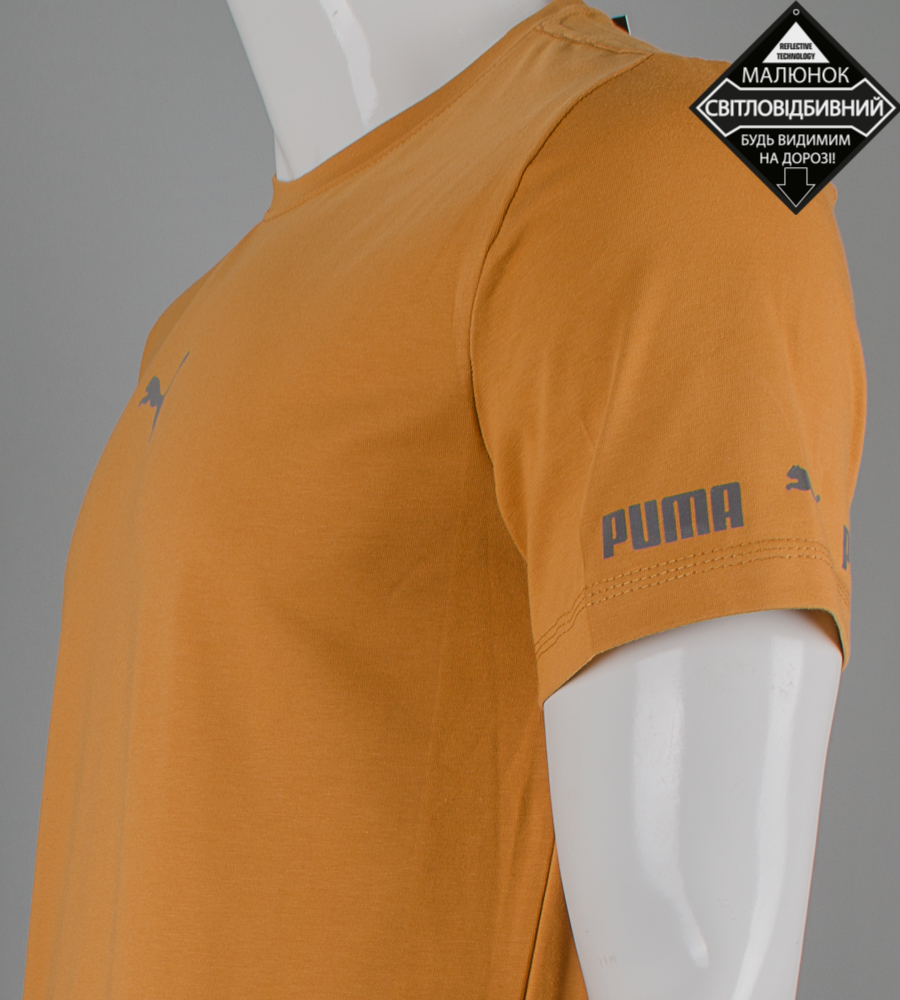 Футболка чоловіча Puma Reflective Гірчиця 2431м (1шт)