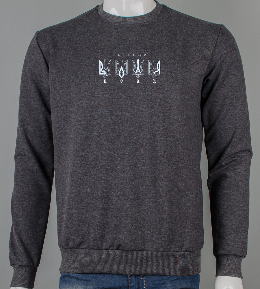 Світшот чоловічий Воля 7307с (Уп.4шт M-XXL)