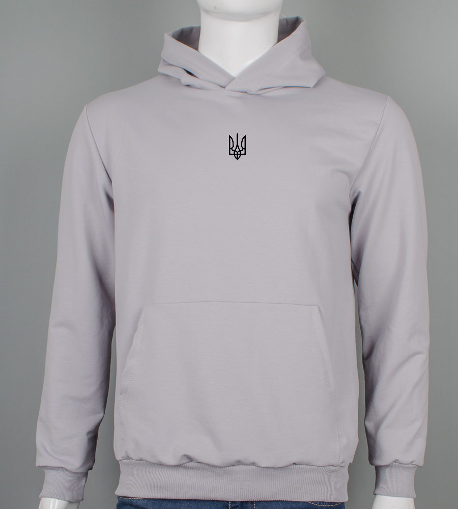 Худі двонитка Тризуб 9451с (Уп.4шт M-XXL)
