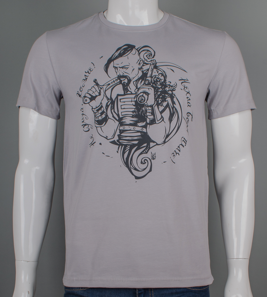 Футболка чоловіча Козак 2503м (Уп.4шт M-XXL)