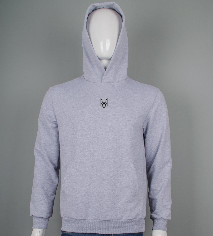 Худі двонитка Тризуб 9451с (Уп.4шт M-XXL)