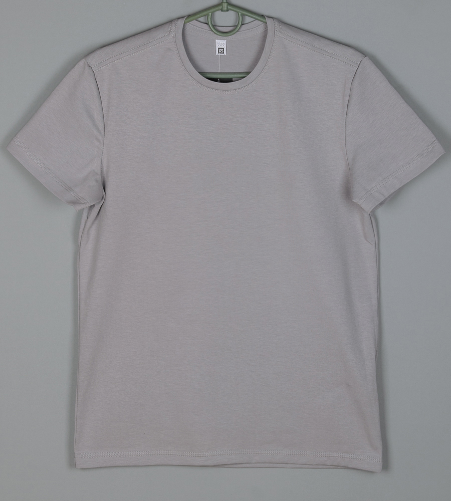 Футболка юніор Однотонна 2300п (Уп.4шт XS, S), Світло-сірий 1