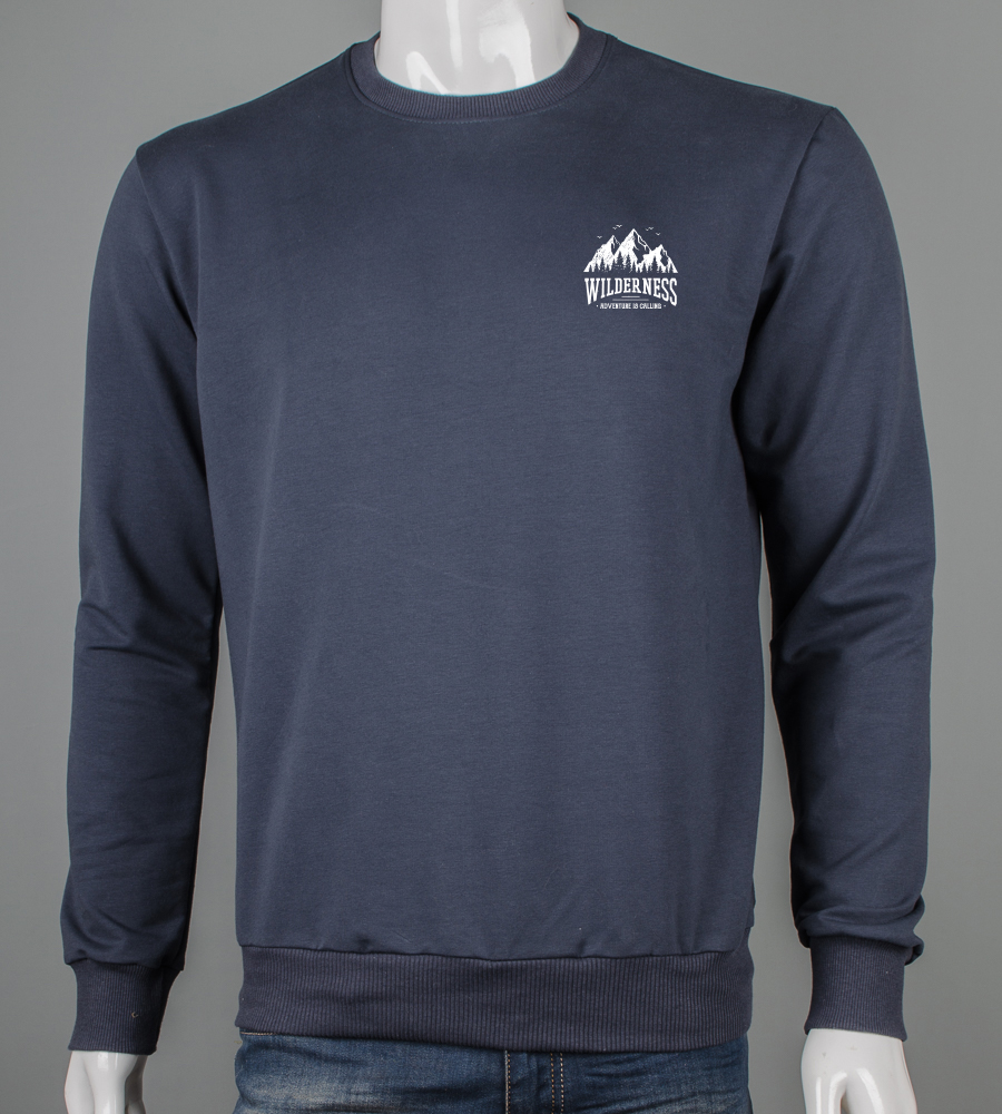 Світшот чоловічий Wilderness 7405с (Уп.4шт M-XXL), Графіт 1