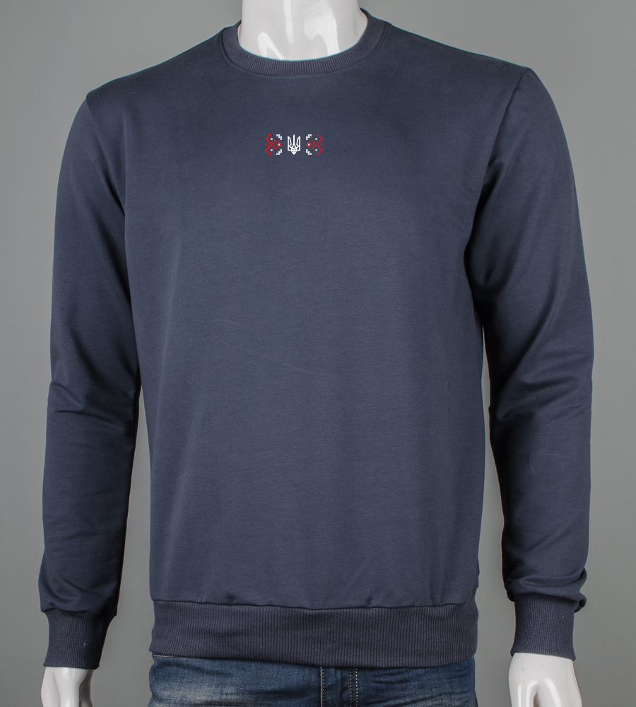Світшот чоловічий Орнамент 7415с (Уп.4шт M-XXL)