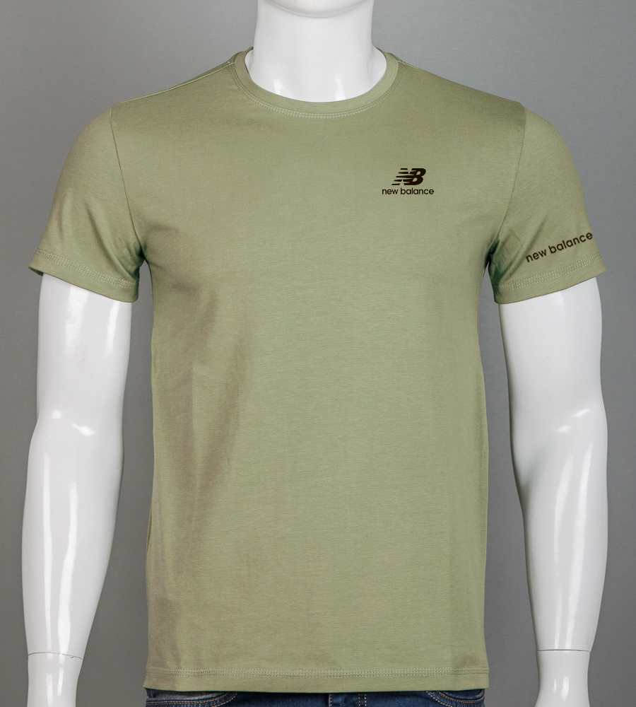 Футболка чоловіча New Balance Світла оливка 2419м,  (1шт)