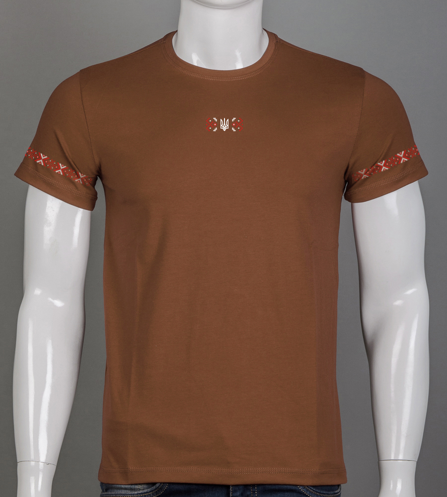 Футболка чоловіча Орнамент 2415м (Уп.4шт M-XXL)
