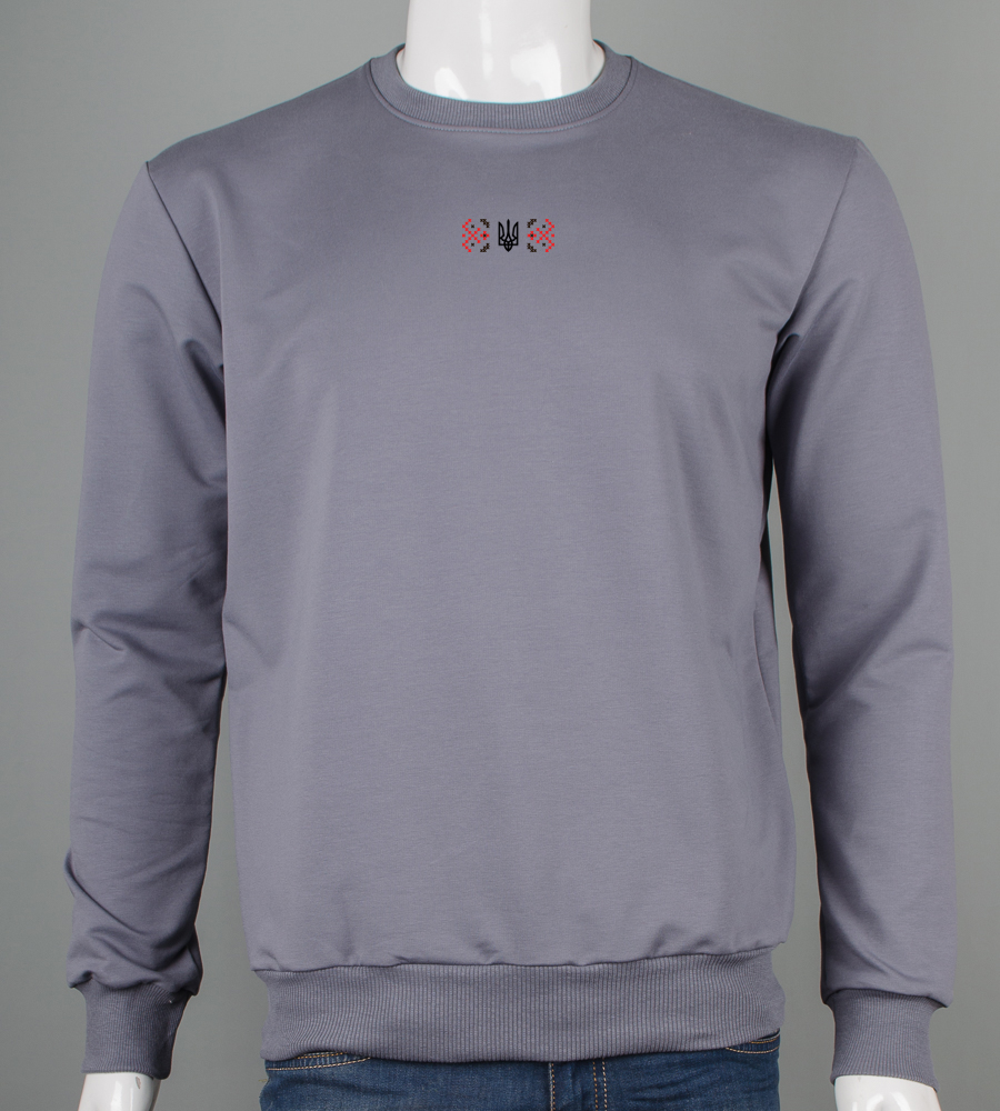 Світшот чоловічий Орнамент 7415с (Уп.4шт M-XXL)