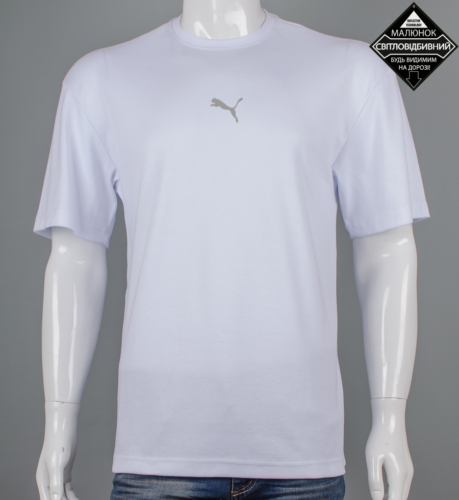 Футболка оверсайз Puma revlective 3513м (Уп.4шт M-XXL)