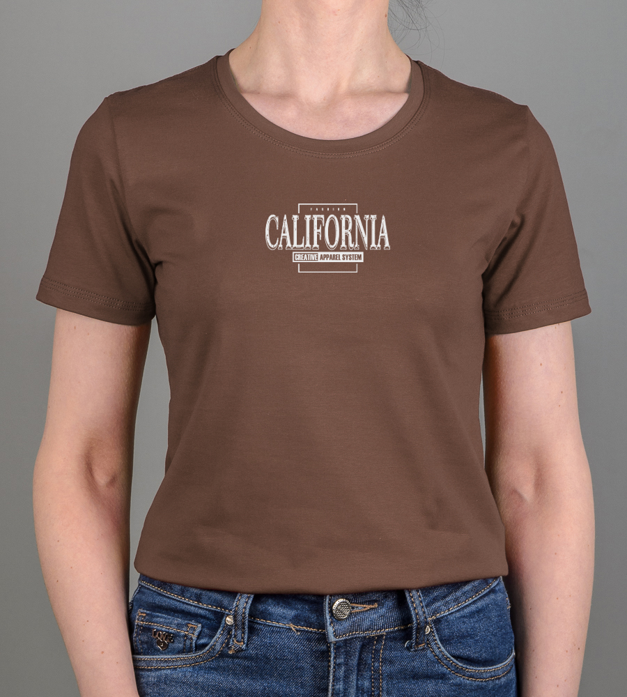 Футболка жіноча California 2406ж (Уп.4шт M-XXL)
