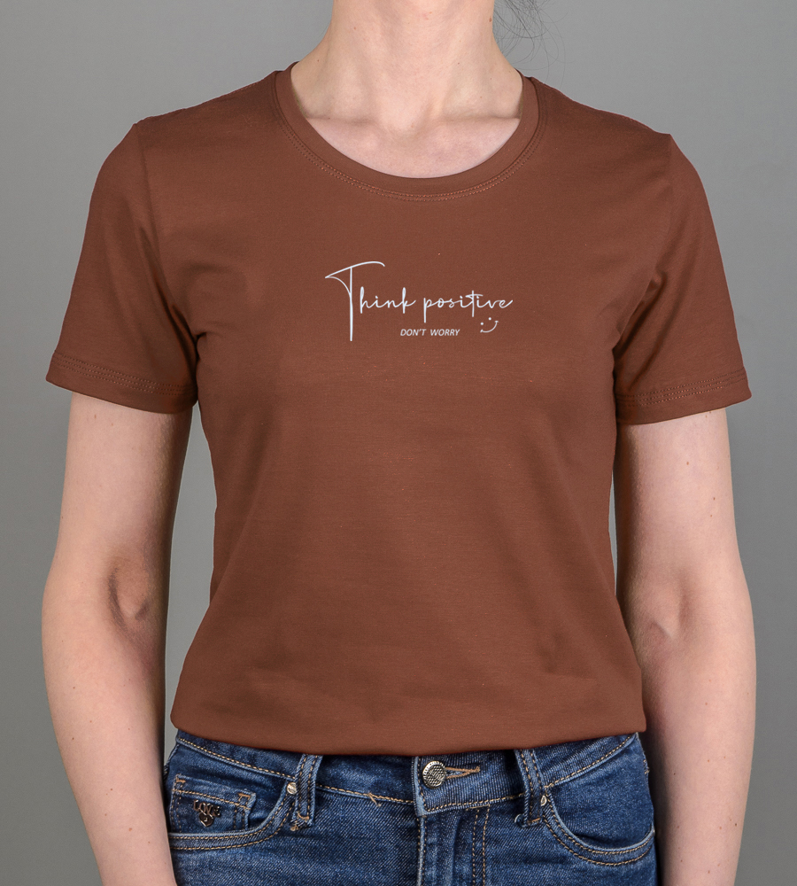 Футболка жіноча Think Positive 2314ж (Уп.4шт M-XXL)