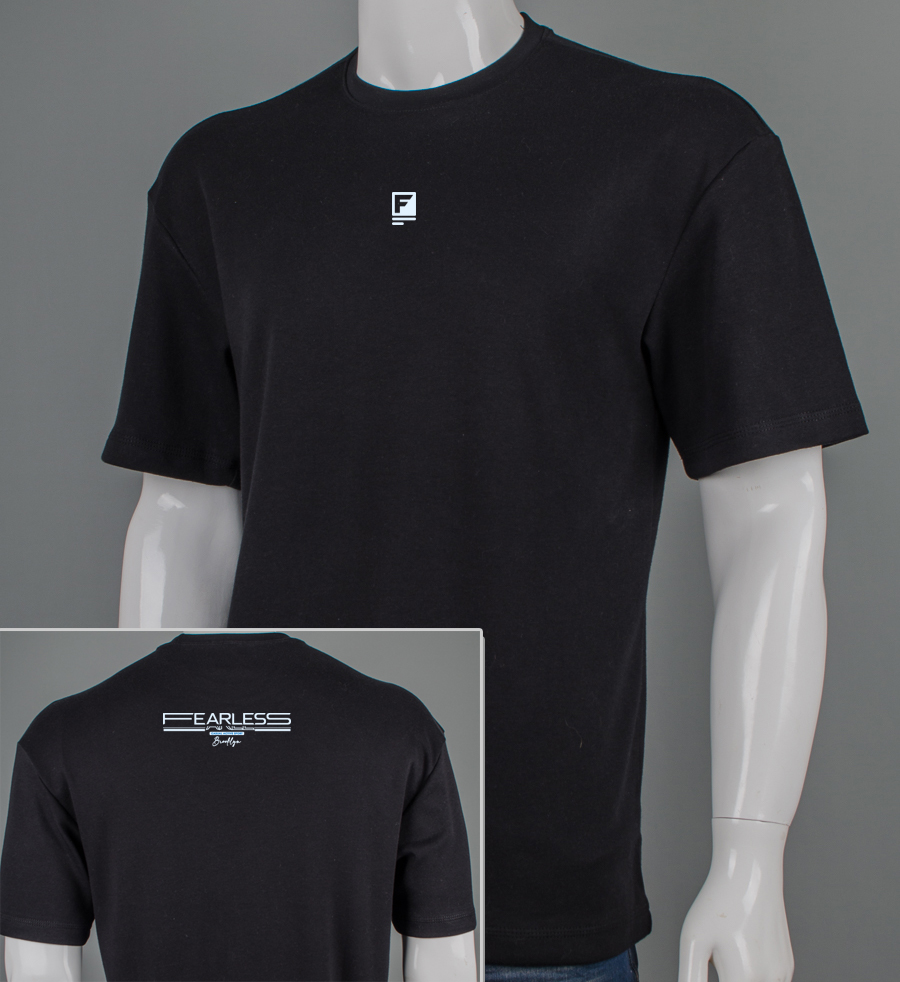 Футболка оверсайз Fearless 3416м (Уп.4шт M-XXL)