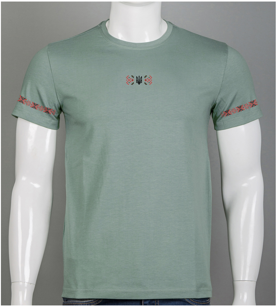 Футболка чоловіча Орнамент 2415м (Уп.4шт M-XXL)