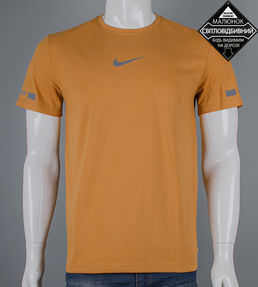 Футболка чоловіча Nike Reflective Гірчиця 2430м (1шт)