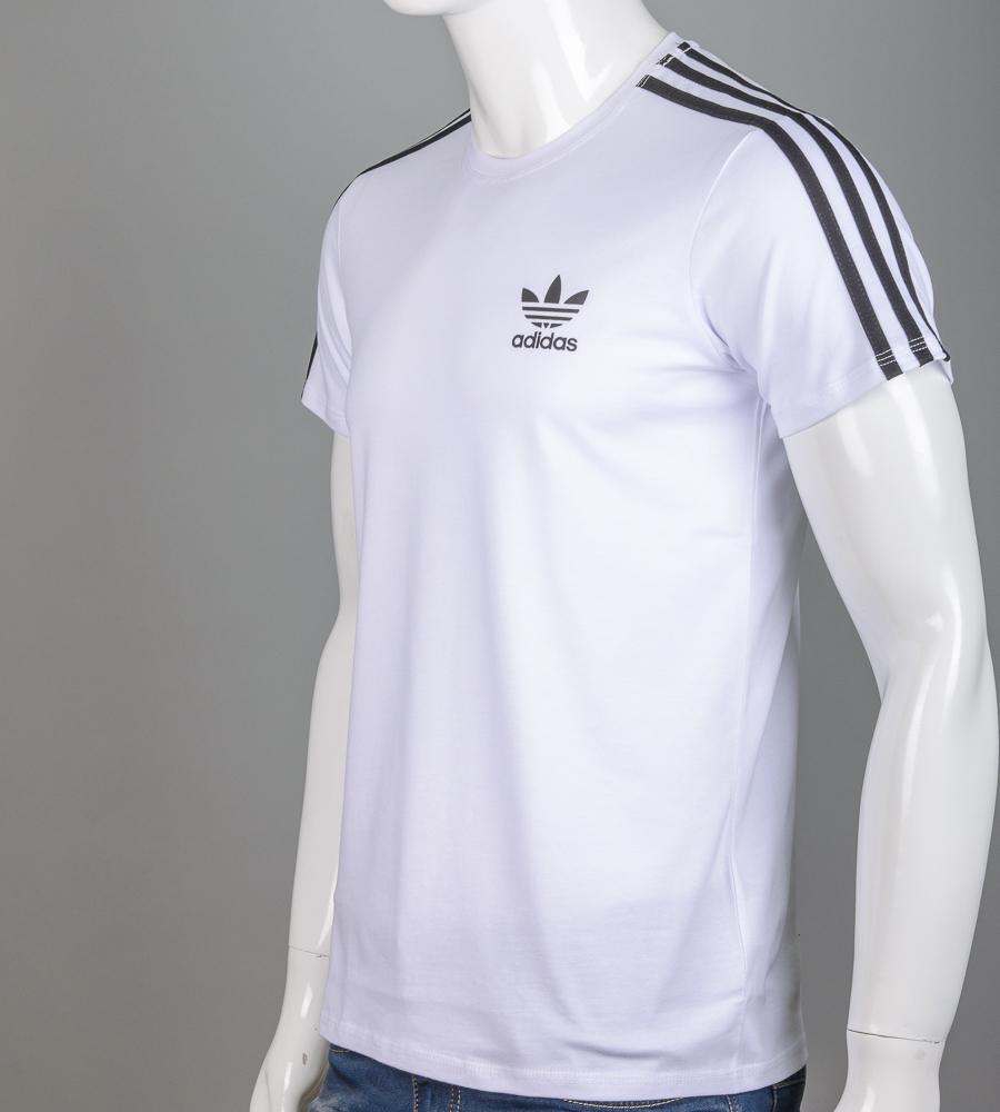 Футболка чоловіча Adidas Білий 2223м (1шт)