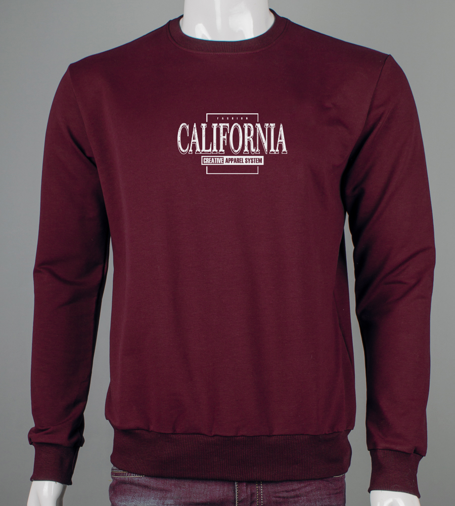 Світшот чоловічий California 7406с (Уп.4шт M-XXL)