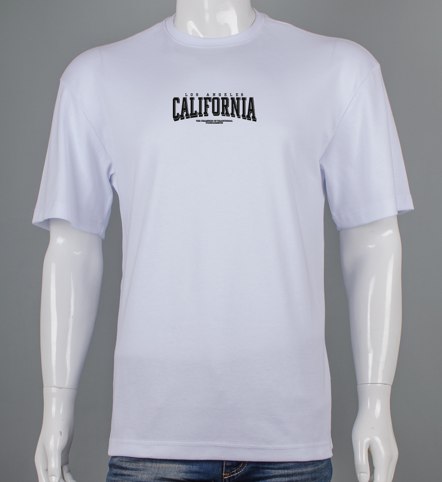 Футболка оверсайз California 3406м (Уп.4шт M-XXL)