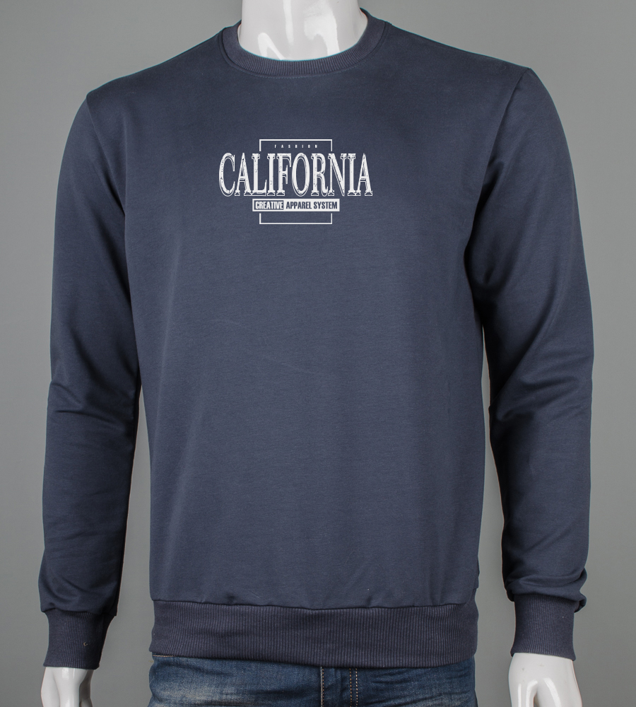 Світшот чоловічий California 7406с (Уп.4шт M-XXL)