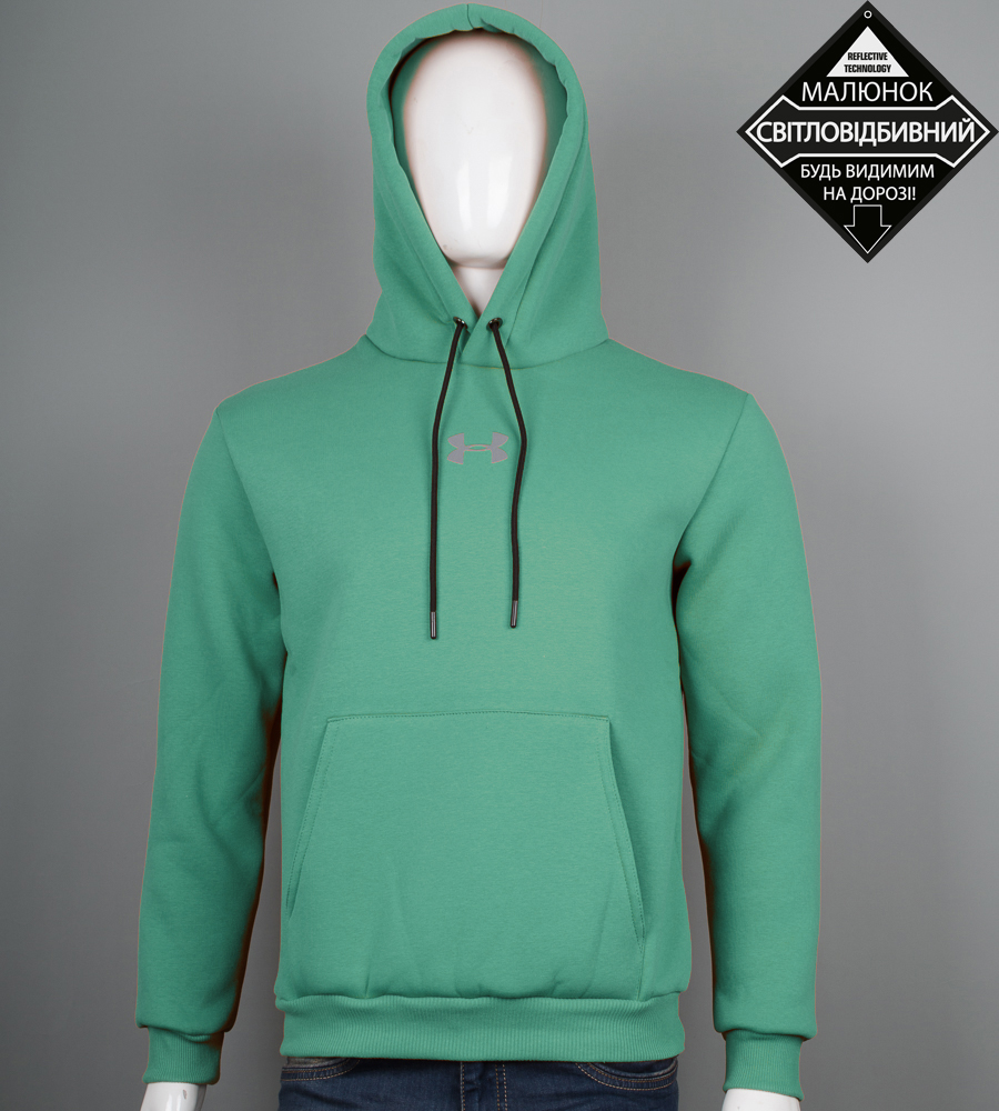 Худі тринитка Under Armour Reflective М'ята 9424к,  (1шт)