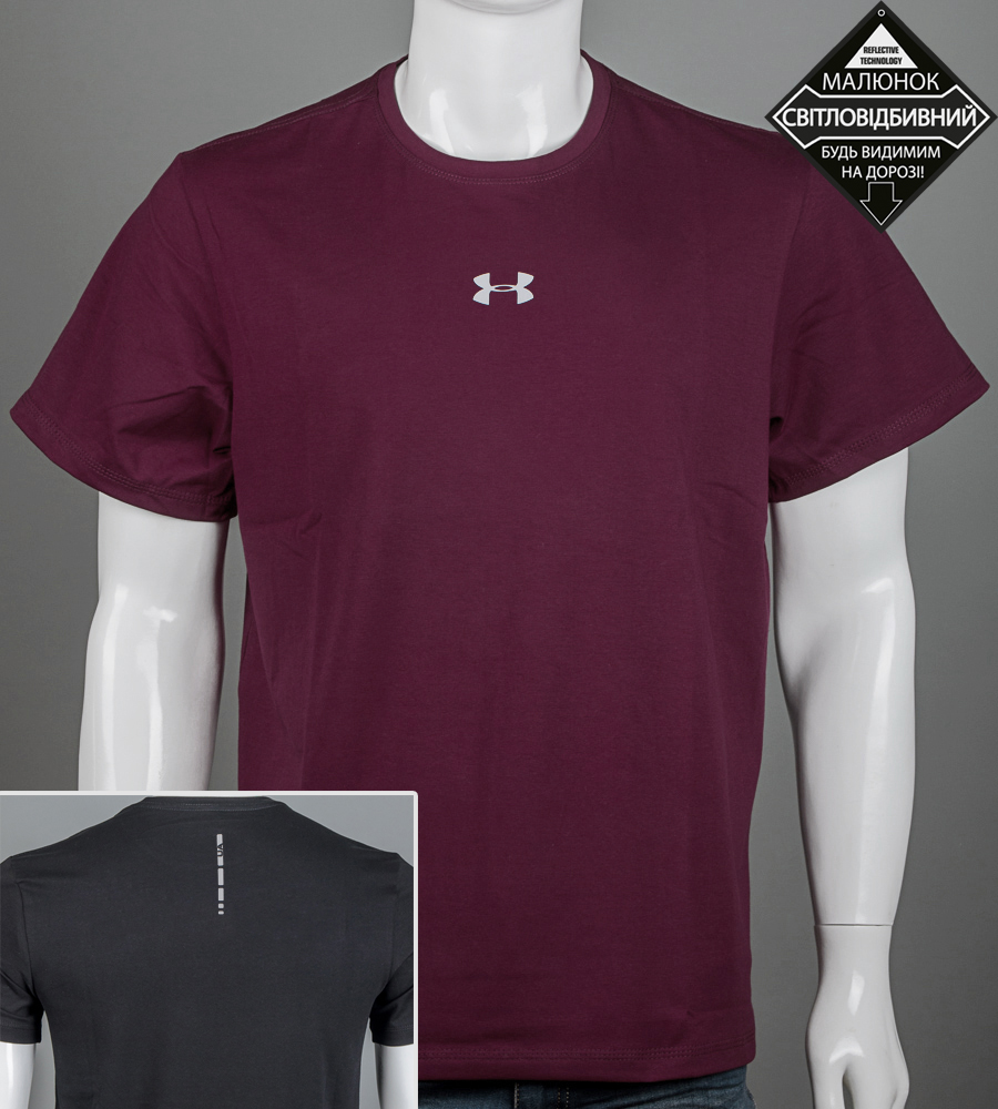 Футболка батал Under Armour Reflective 2424б (Уп.4шт 3XL,4XL)