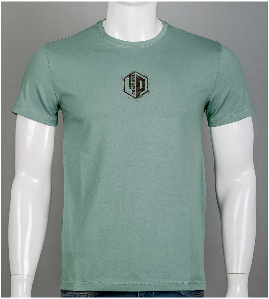 Футболка чоловіча Never Give Up 2523м (Уп.4шт M-XXL)