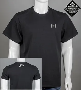 Футболка супер-батал Under Armour 2411сб (Уп.2шт 5XL,6XL), Чорний