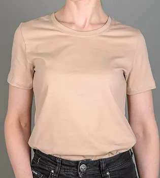 Футболка жіноча Однотонна 2300ж (Уп.4шт M-XXL), Таш