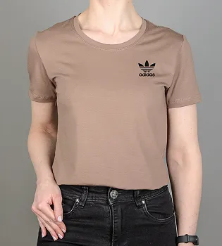 Футболка жіноча ADIDAS 2111ж (Уп.4шт M-XXL), Бежевий