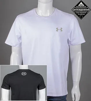 Футболка супер-батал Under Armour 2411сб (Уп.2шт 5XL,6XL), Білий