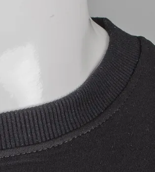 Світшот чоловічий Однотонний 7300с (Уп.4шт M-XXL), Чорний