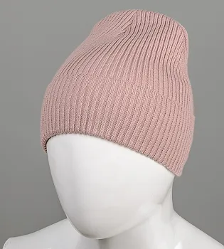 Базова шапка Резинка на ФЛІСІ (201030ф), Какао