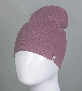 Шапка трикотажна Рубчик без відвороту (20217), Фреза