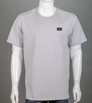 Футболка батал Hugo 2504б (Уп.4шт 3XL,4XL), Світло-сірий